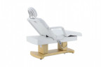 Массажный стол электрический ММКМ-2 "КО-156Д" белый/св.дерево